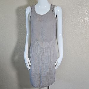 Chalet Gray Sleeveless Dress
